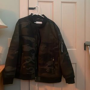 Calvin Klein Olive Camo Jacket